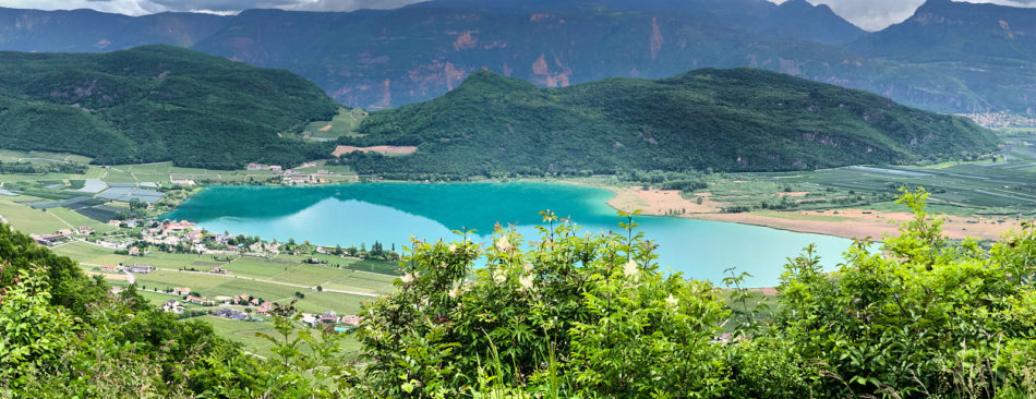 Blick auf den Kalterer See